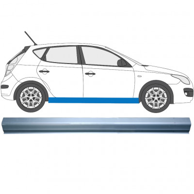 Sill repair panel for Hyundai I30 2007-2012 / Left = Right (symmetrical) 6654