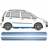 Sill repair panel for Fiat Idea 2004-2011 / Left = Right (symmetrical) / Set 9548