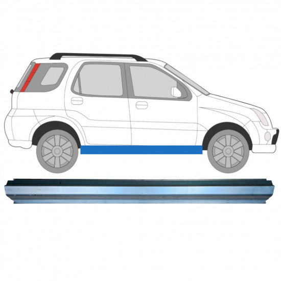 Sill repair panel for Suzuki Ignis 2000-2003 / Left = Right (symmetrical) 7031