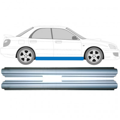 Sill repair panel for Subaru Impreza GD 2000-2007 / Left = Right (symmetrical) / Set 9159