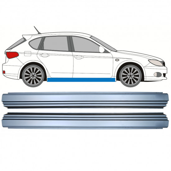 SUBARU IMPREZA 2007-2013 SILL REPAIR PANEL / SET