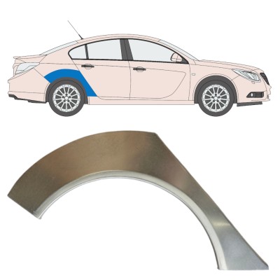 Rear wing repair panel for Opel Insignia 2008-2017 / Right 15043
