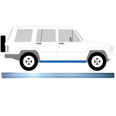Inner sill repair panel for Isuzu Trooper 1983-2005 / Left = Right (symmetrical) 16124