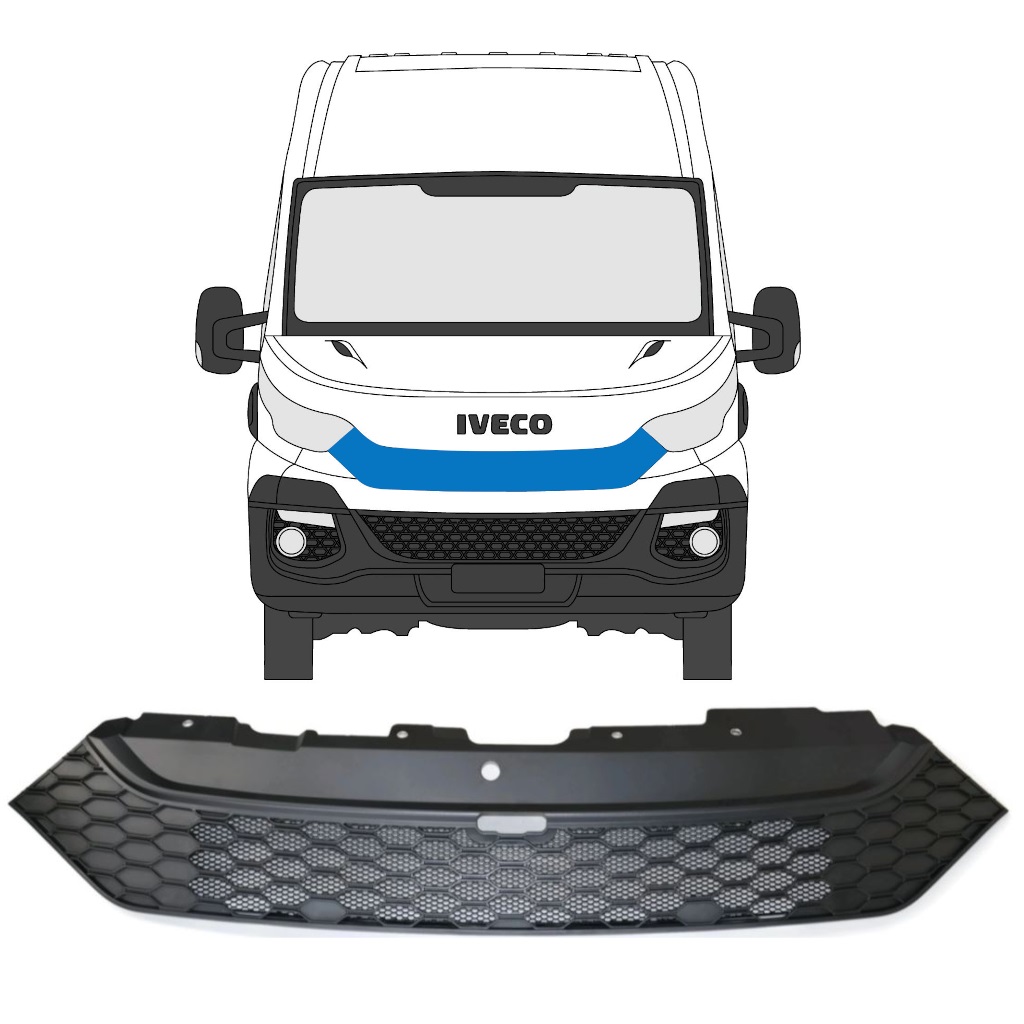 IVECO DAILY 2014-2016 GRILLE