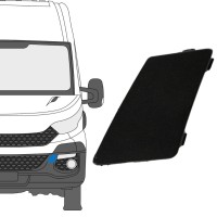 Front bumper tow hook for Iveco Daily 2014-2019 / Left 16242