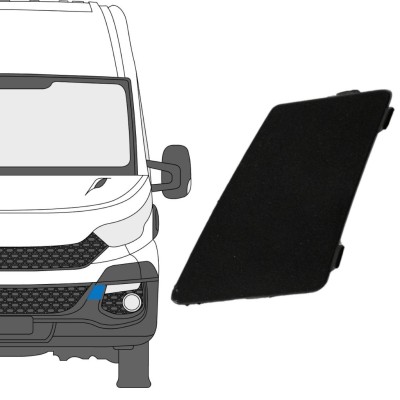 Front bumper tow hook for Iveco Daily 2014-2019 / Left 16242
