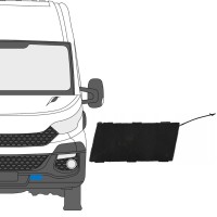 Front bumper tow hook for Iveco Daily 2014-2019 / Left 16243