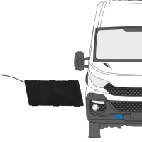 Front bumper tow hook for Iveco Daily 2014-2019 / Right 16239