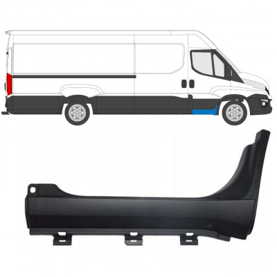 IVECO DAILY 2014- FRONT DOORSTEP MOULDING TRIM PANEL / RIGHT