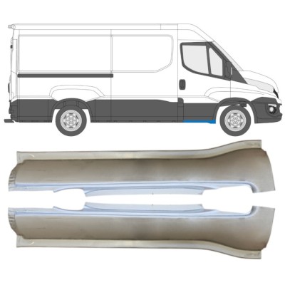 Front sill repair panel for Iveco Daily 2014-2019 / Left+Right / Set 16142