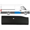 Sliding door side trim