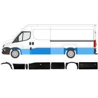 Set of side trims for Iveco Daily 2014-2019 / Left / 11982