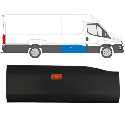 Side trim with lamp for Iveco Daily 2014-2019 / Right / Set 11973