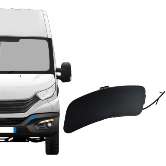 Front bumper tow hook for Iveco Daily 2019- / Left 16248