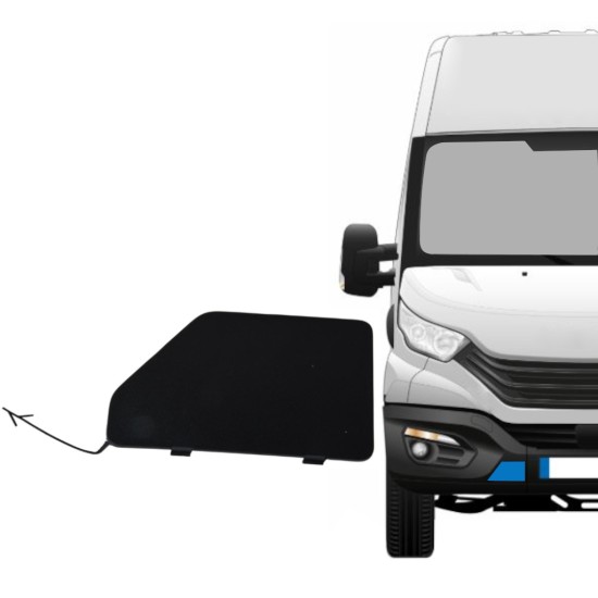 Front bumper tow hook