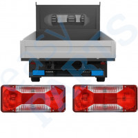 Rear light for Iveco Daily 2006-2014 / Left+Right / Set 9842