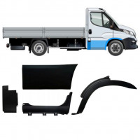 Side trim for Iveco Daily 2014-  / Right / Single Cab / Set 12012