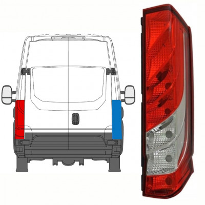 IVECO DAILY 2006-2014  REAR LAMP / RIGHT