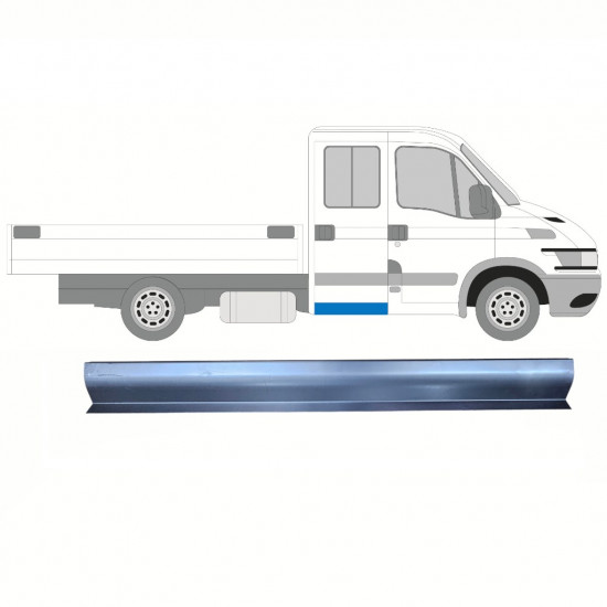 IVECO DAILY 1999- DOUBLE CAB REAR SILL REPAIR / LEFT = RIGHT