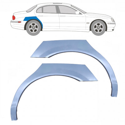 JAGUAR S-TYPE 1999-2007 REAR WHEEL ARCH / SET