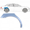 Rear wing repair panel