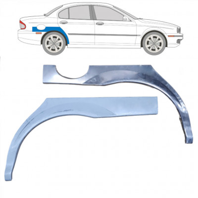 JAGUAR X-TYPE 2001-2009 REAR WHEEL ARCH / SET