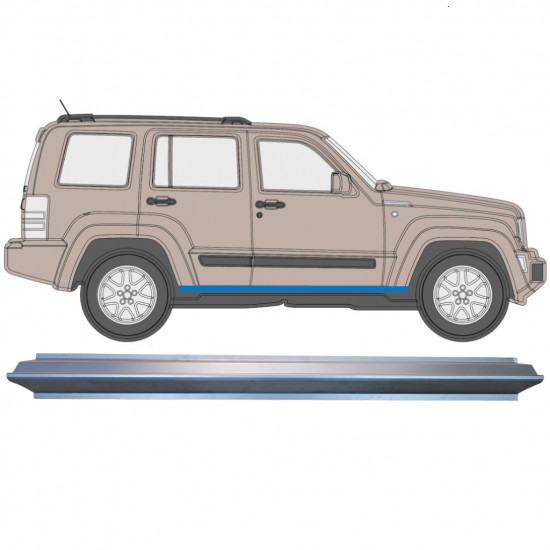  JEEP LIBERTY 2008-2013 SILL REPAIR PANEL / RIGHT = LEFT