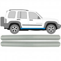 Sill repair panel for Jeep Liberty 2001-2008 / Left = Right (symmetrical) / Set 10645