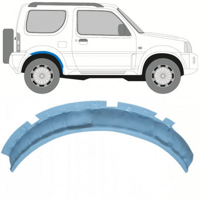 Rear wheel arch repair panel for Suzuki Jimny 1998-2018 / Right 10230