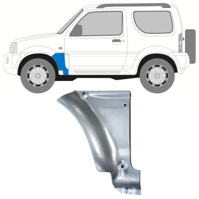 Front wing repair panel for Suzuki Jimny 1998-2018 / Left 15860