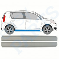 Sill repair panel for Subaru Justy 2007-2011 / Left = Right (symmetrical) 10240