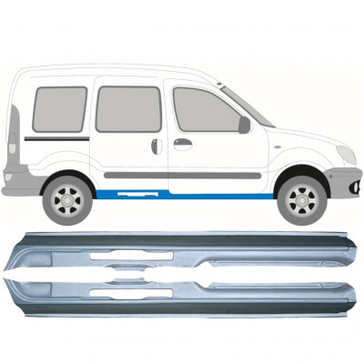 Sill repair panel for Renault Kangoo 1997-2008 / Left+Right / Set 9480