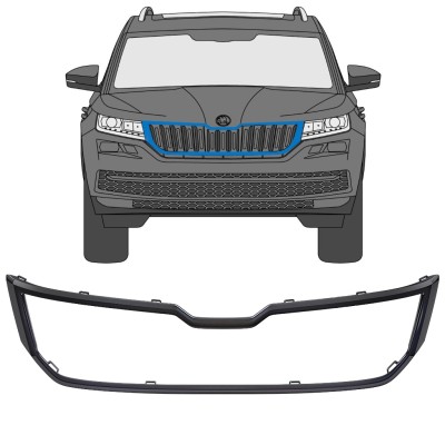 Radiator grille frame for Skoda Kodiaq 2016-2021 16204