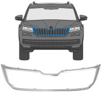 Radiator grille frame for Skoda Kodiaq 2016-2021 16203