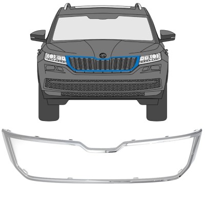 Radiator grille frame for Skoda Kodiaq 2016-2021 16203