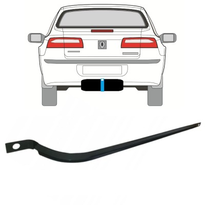 Fuel tank straps for Renault Laguna II 2001-2007 14956