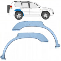 Rear wing repair panel with hole for Toyota Land Cruiser 2003-2010 / Left+Right / Set 10214