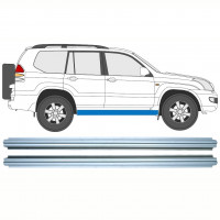 Sill repair panel for Toyota Land Cruiser 2003-2010 / Left = Right (symmetrical) / Set 10578