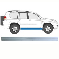 Inner sill repair panel for Toyota Land Cruiser J120 2003-2010 / Left = Right (symmetrical) 16130