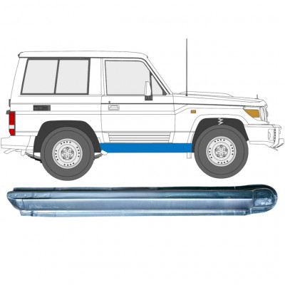 Sill repair panel for Toyota Land Cruiser 1984-1993 / Right 7058