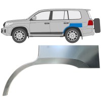 Rear wing repair panel for Toyota Land Cruiser V8 FJ200 2007- / Left 16341