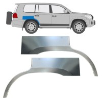 Rear wing repair panel for Toyota Land Cruiser V8 FJ200 2007- / Left+Right / Set 16342