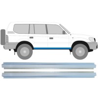 Inner sill repair panel for Toyota Land Cruiser J90 1996-2002 / Left+Right / Set 14851