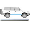 Sill repair panel