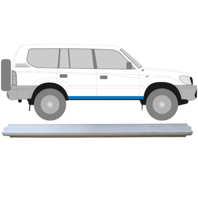 Sill repair panel for Toyota Land Cruiser J90 1996-2002 / Left = Right (symmetrical) 14846
