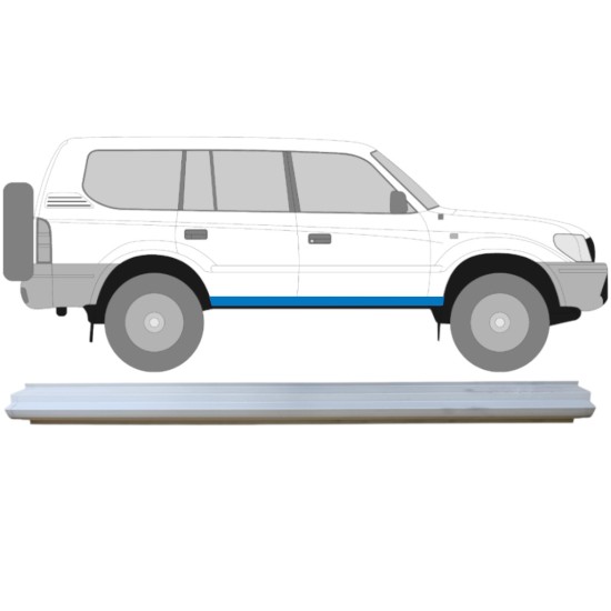Sill repair panel
