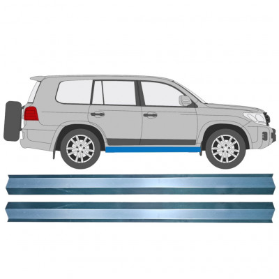 Inner sill repair panel for Toyota Land Cruiser V8 2007- / Left = Right (symmetrical) / Set 10943