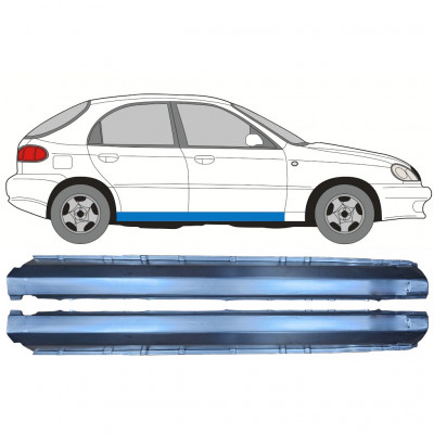 Sill repair panel for Daewoo Lanos 1997-2008 / Left+Right / Set 9765