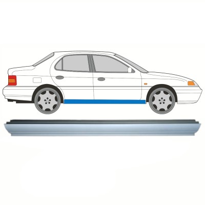 Sill repair panel for Hyundai Lantra 1990-1995 / Left = Right (symmetrical) 8614