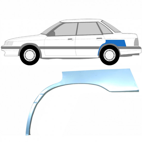 SUBARU LEGACY 1989-1994 REAR WHEEL ARCH / LEFT